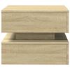 vidaXL Coffee Table Sonoma oak Engineered wood Medium Coffee Table