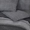 vidaXL Duvet Cover Set Dark grey 100% Cotton 55.1x78.7 in Durable