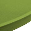 vidaXL Table Cover Set of 4 Apple Green 90% Polyester, 10% Elastane