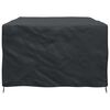vidaXL Furniture Cover Plain Black 86.61 x 59.06 x 33.46 in 210D