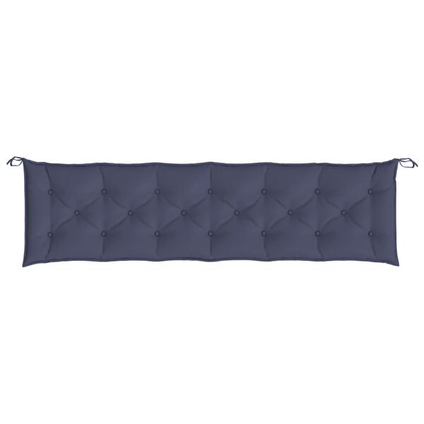 vidaXL Garden Bench Cushion Navy blue Oxford fabric (100% polyester)