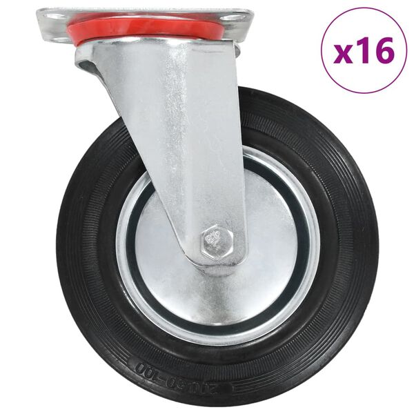 vidaXL 16 pcs Swivel Casters 7.87 " (4x143454)