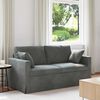vidaXL Sofa Dark Grey