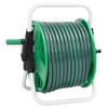 vidaXL Free Standing Green Hose Reel with 98.4 ' Hose PVC