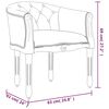 vidaXL Dining Chair Linen