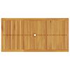 vidaXL Garden Dining Set 7 pcs Brown Solid Acacia Wood