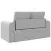 vidaXL Sofa Bed Cloud Grey 58.27 x 27.95 x 32.68 in Fabric