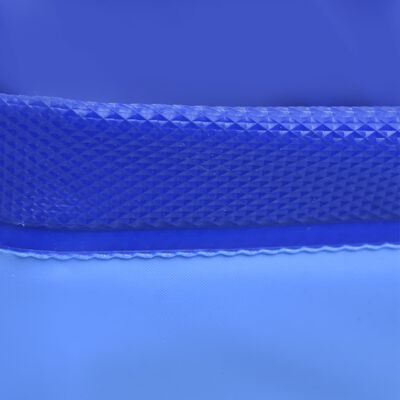 vidaXL Foldable Dog Swimming Pool Blue 78.7"x11.8" PVC