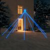 vidaXL Led Christmas Tree Blue Plastic Extra Tall LED Christmas Tree