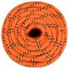 vidaXL Boat Rope Orange 0.63 " 164.0 ' Polypropylene