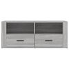 vidaXL TV Cabinet Grey Sonoma Engineered Wood Medium TV Cabinet