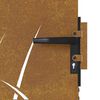 vidaXL Garden Gate 33.5"x39.4" Corten Steel Grass Design