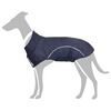 vidaXL Dog Raincoat Navy Blue Polyester XS Water-resistant materials