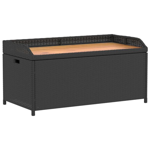 vidaXL Storage Bench Seats Many Outdoor Bench Rectangular Contemporary