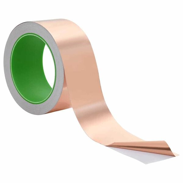 vidaXL Double Sided Copper Tape Copper 2000 x 5 cm Copper