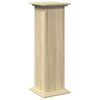 vidaXL Display Stand Sonoma Oak Engineered Wood 12.2 x 11.8 x 35.4 in