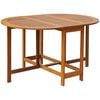 vidaXL Outdoor Dining Set Natural wood Acacia wood with natural oil finish