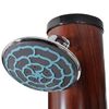 vidaXL 6.4' Pool Solar Shower with Faux Wood Finish