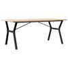 vidaXL Dining Table Brown Solid Pinewood Large Durable Dining Table