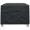 vidaXL Furniture Cover Plain Black 70.87 x 59.06 x 33.46 in 210D