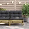 vidaXL Garden Sofa Anthracite