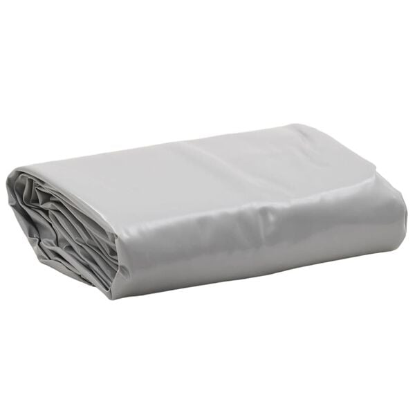 vidaXL Tarpaulin Grey 4.9x8.2' 7.11 oz/ft²