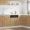vidaXL Dishwasher Panel Artisan Oak Engineered wood Standard Durable