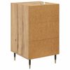 vidaXL Bedside Cabinet Artisan Oak 15.75 x 15.75 x 25.98 in