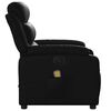 vidaXL Electric Massage Recliner Chair Black Faux leather, metal, plywood