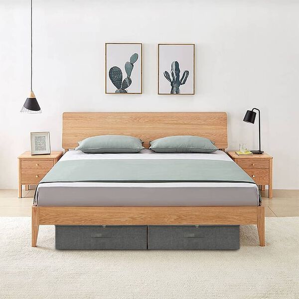 vidaXL Storage Box Anthracite Fabric, Oxford fabric, Non-woven