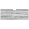 vidaXL Bathroom Sink Cabinet Grey sonoma Engineered wood 31.5x11.8x23.6 in