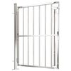 vidaXL Garden Gate 39.4" x 47.2" Stainless Steel