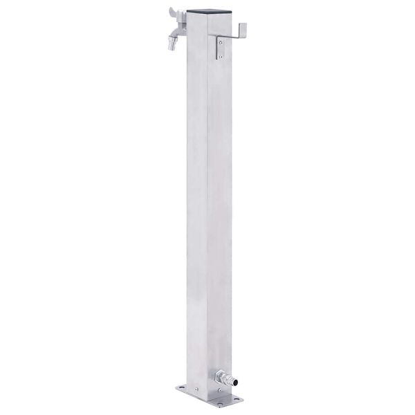 vidaXL Water Column Stainless steel Large Durable Garden Water Column