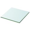 vidaXL Glass Panel Set of 2 Clear Tempered Glass 11.8x11.8 in