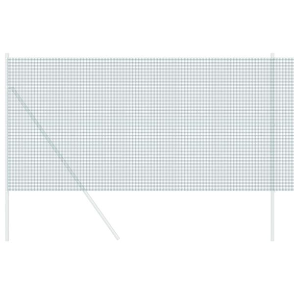 vidaXL Welded Wire Fence Green 0.4 x 25 m Steel