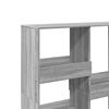 vidaXL Book Cabinet Grey Sonoma Engineered wood Medium Book Cabinet