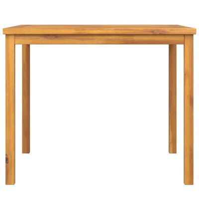 vidaXL Patio Dining Table 35.4"x35.4"x29.1" Solid Wood Acacia