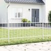 vidaXL Garden Fence White 170 x 100 cm