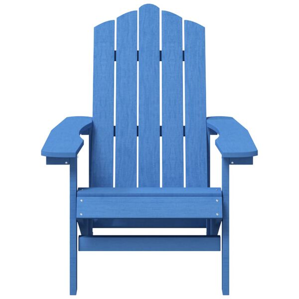 vidaXL Garden Chair Aqua blue HDPE (High Density Polyethylene) Standard