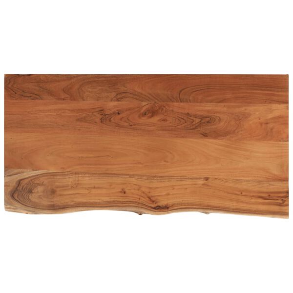 vidaXL Bathroom Countertop 47.2"x23.6"x1.5" Rectangular Solid Wood Acacia