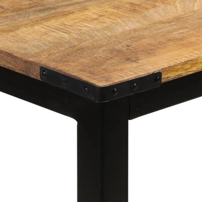 vidaXL Dining Table 43.3"x23.6"x29.9" Solid Wood Mango