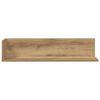 vidaXL Wall Shelf Artisan Oak Engineered wood Medium Wall Shelf
