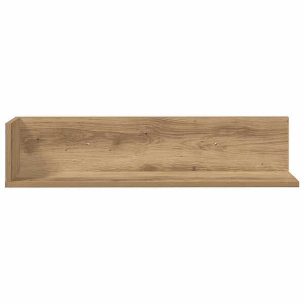 vidaXL Wall Shelf Artisan Oak Engineered wood Medium Wall Shelf