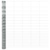 vidaXL Field Fence Gray 5.2'x 32.8'Steel
