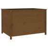 vidaXL Garden Raised Bed Honey Brown Solid Pine Wood 47.0x32.5x30.7 in