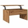 vidaXL Coffee Table Artisan oak Engineered wood Medium