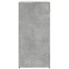 vidaXL Sideboard Concrete Gray 31.1"x15"x31.5" Engineered Wood