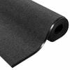 vidaXL Doormat Anthracite and Black 47.2" x 157.5" Polyamide and PVC