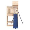 vidaXL Outdoor Playset Natural Wood Solid Pine Large Fits Many Kids