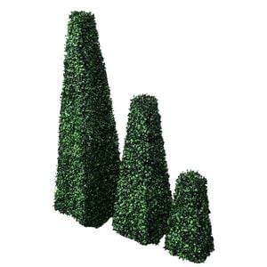 vidaXL Artificial Plant Mixed Green Polyethylene Large, Medium, Small